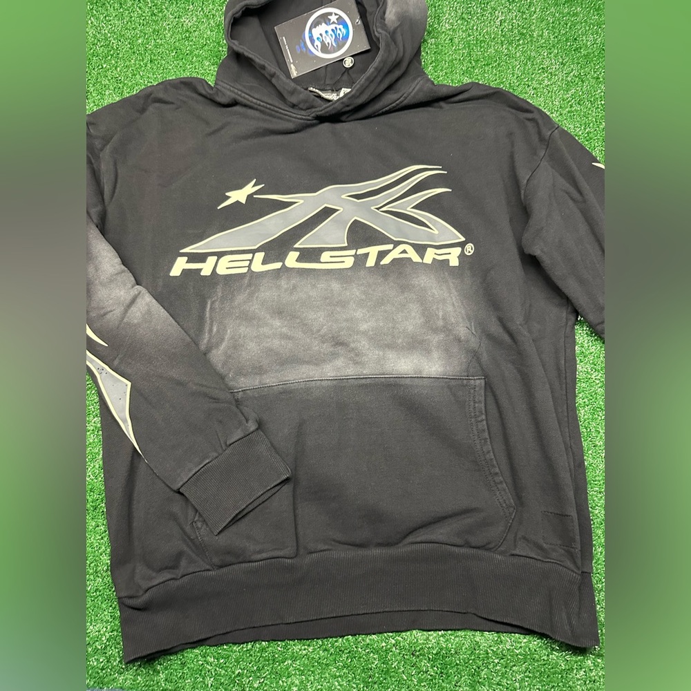 Hellstar Black Hoodie for Men